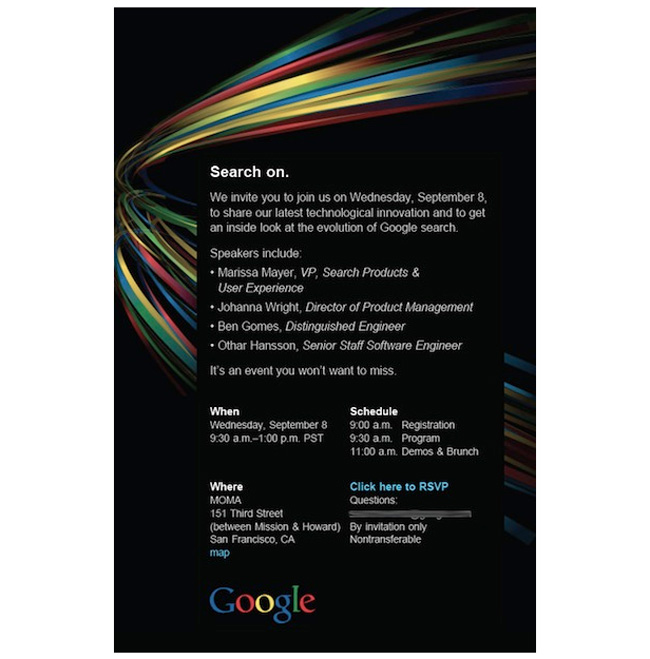 Google event